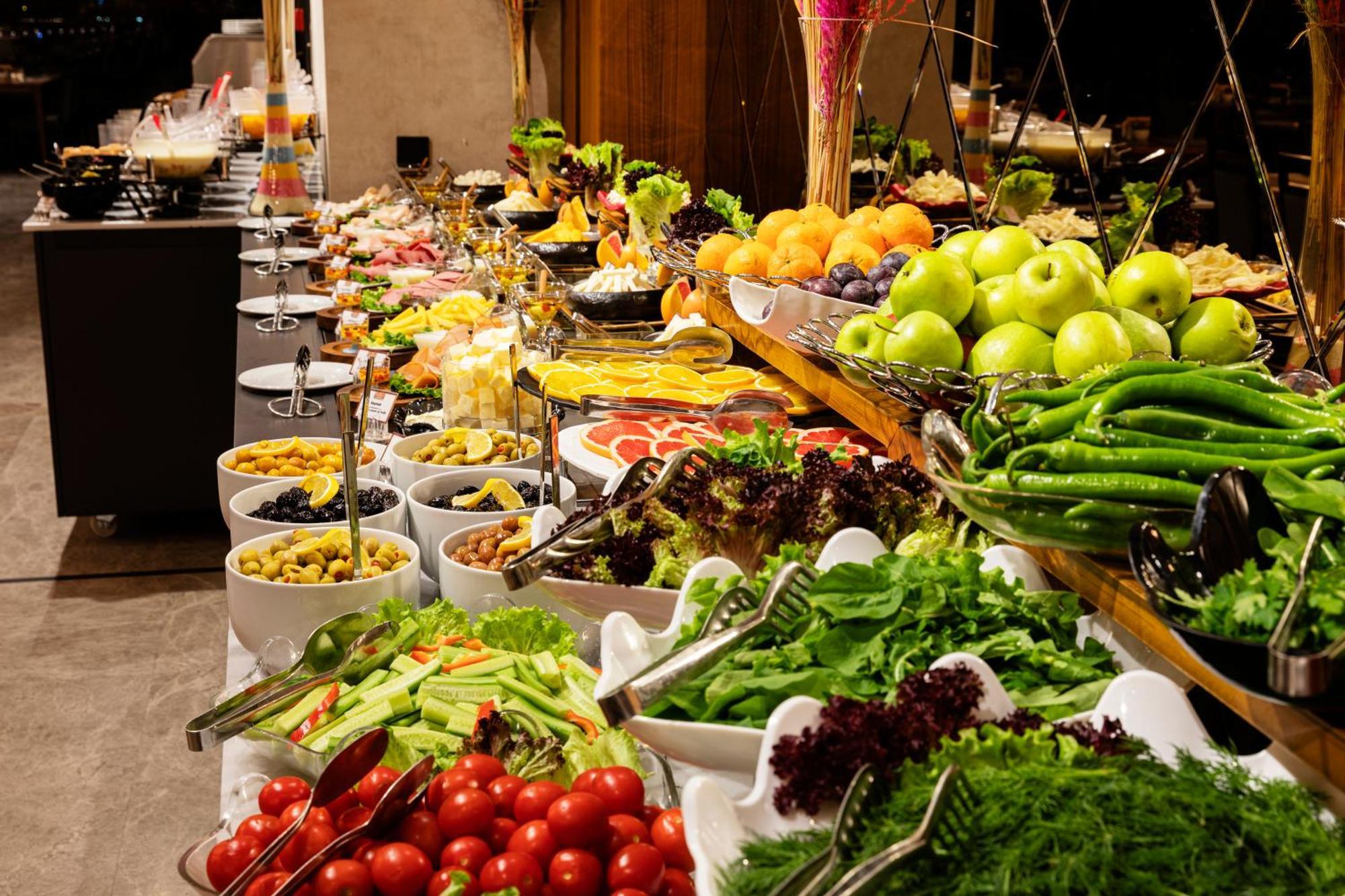 Demiray Hotel Old City Istambul Exterior foto A salad bar