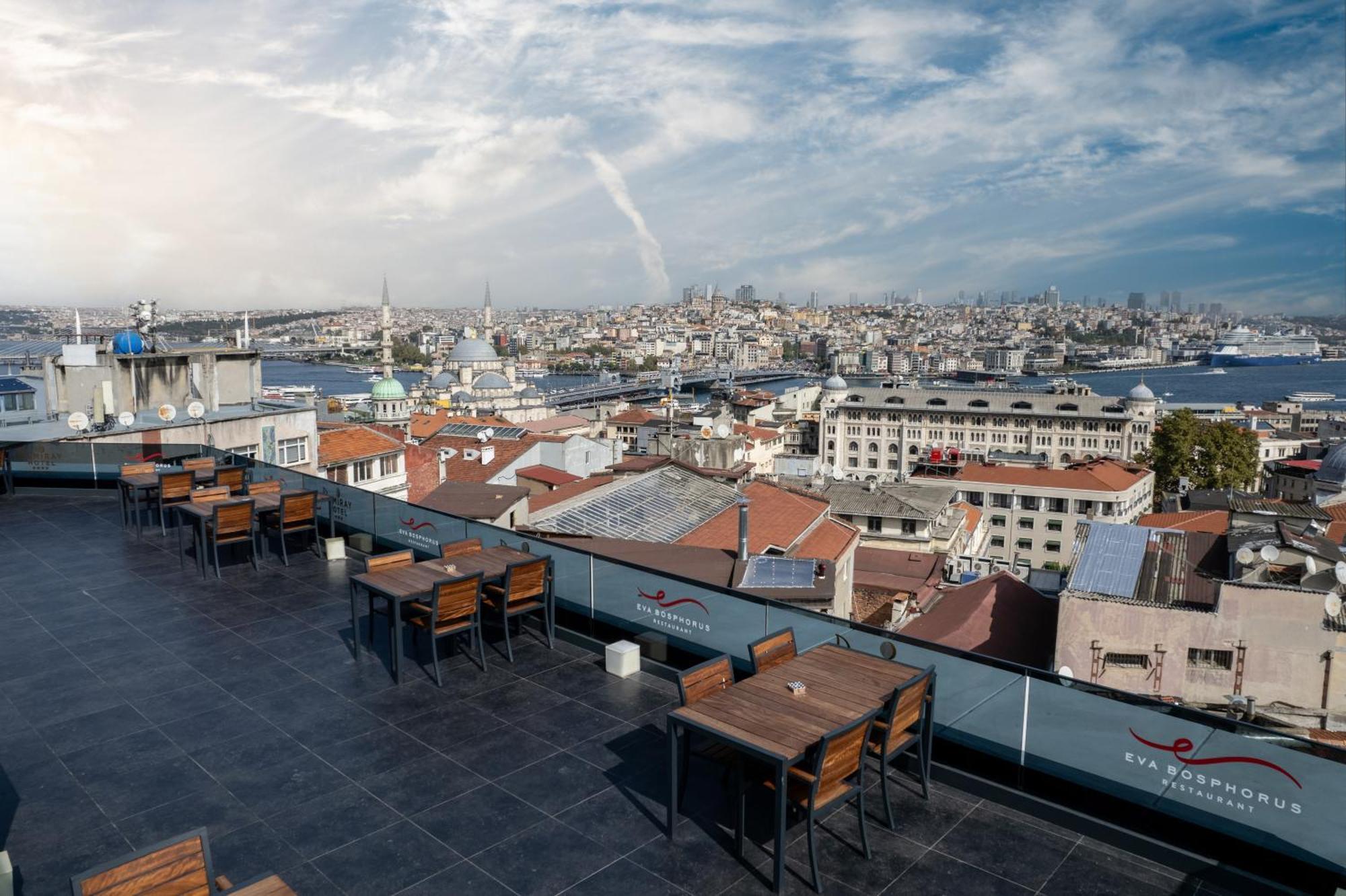 Demiray Hotel Old City Istambul Exterior foto View from the rooftop